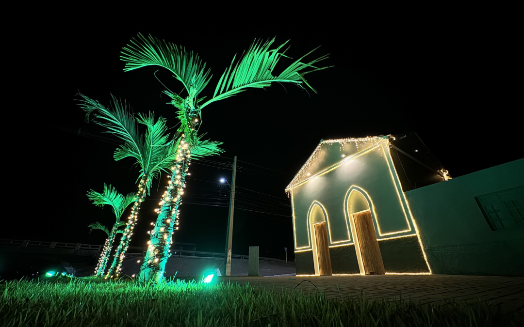 NATAL ILUMINADO – A decoração iluminada do IPSOL está encantadora! ✨