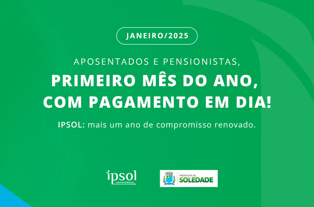 Começamos 2025 com o pé direito! 💚