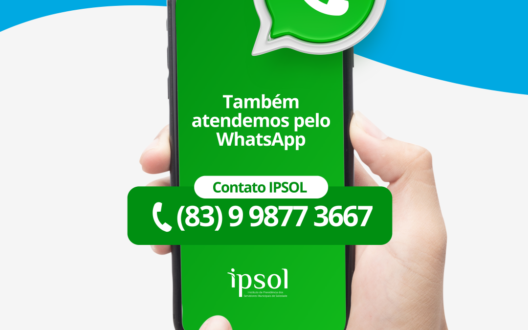 Atendimento pelo WhatsApp!
